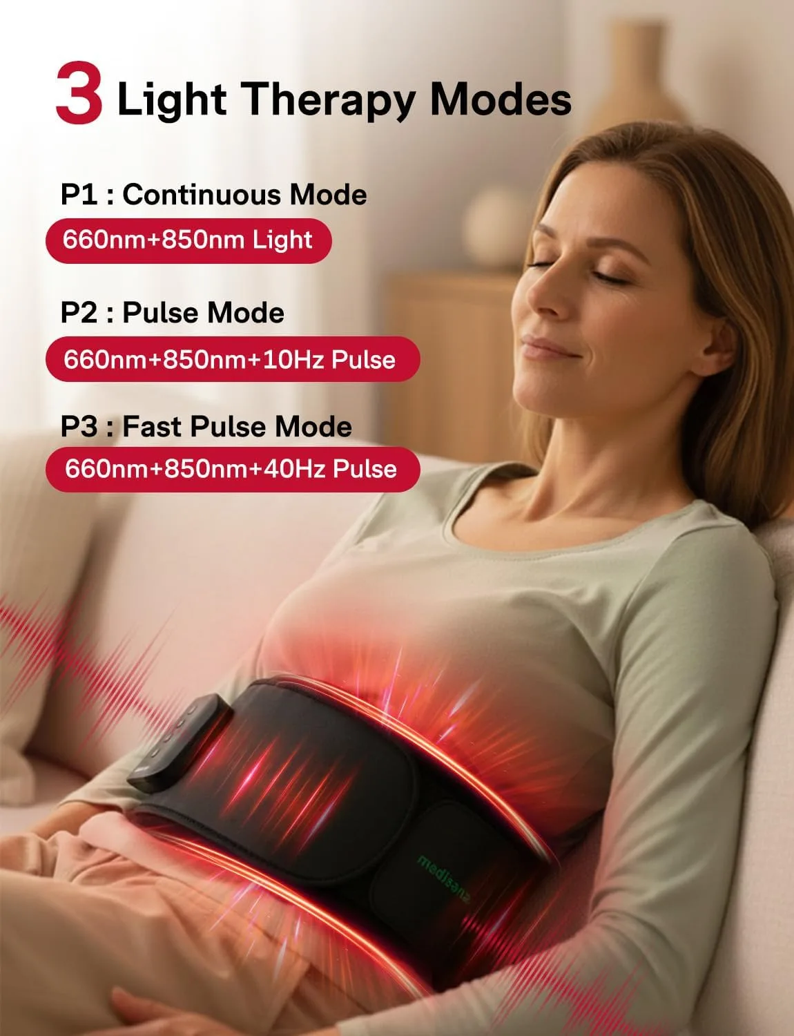 Medisana Upgraded Red Light Therapy for Body
