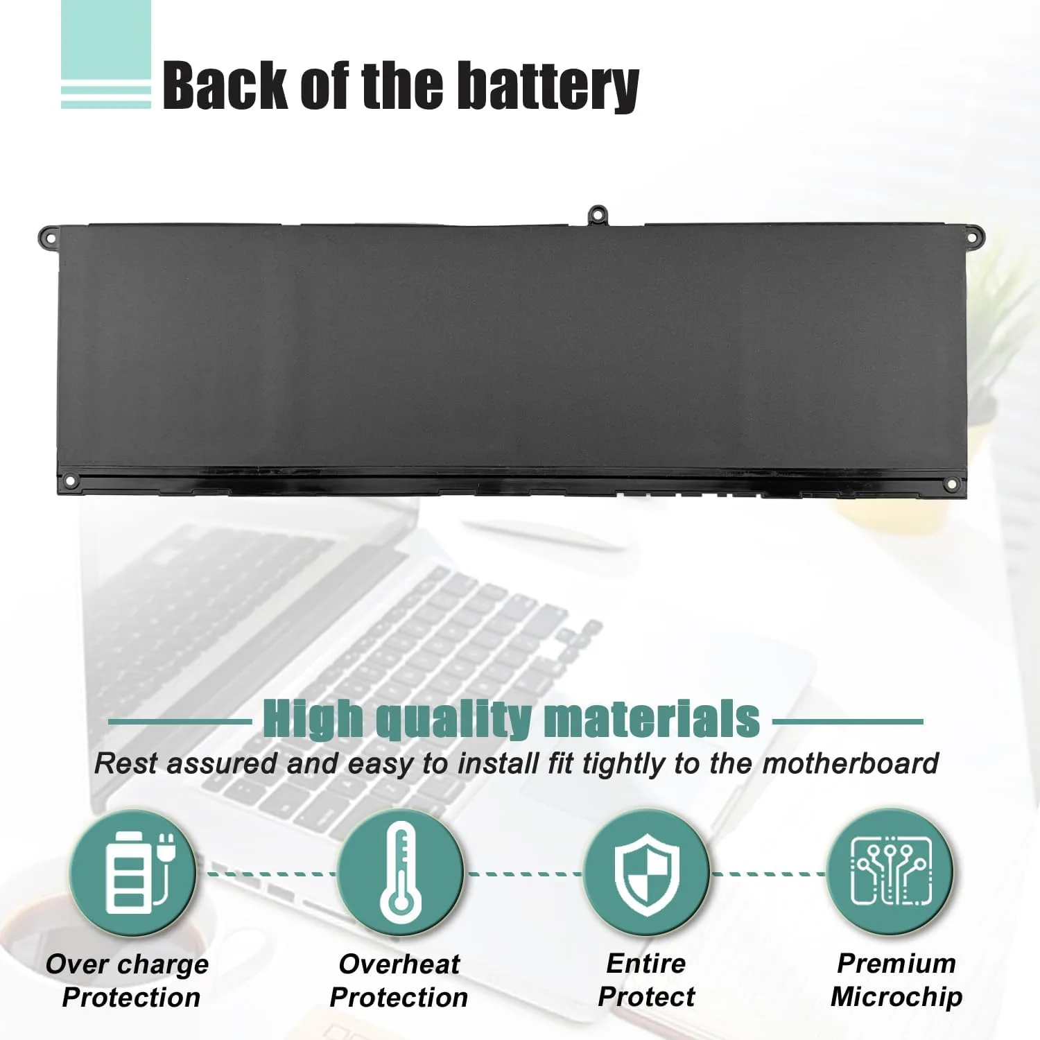 TN70C Laptop Battery for Dell Latitude 3320 3420 3520 Series V6W33 0WV3K8