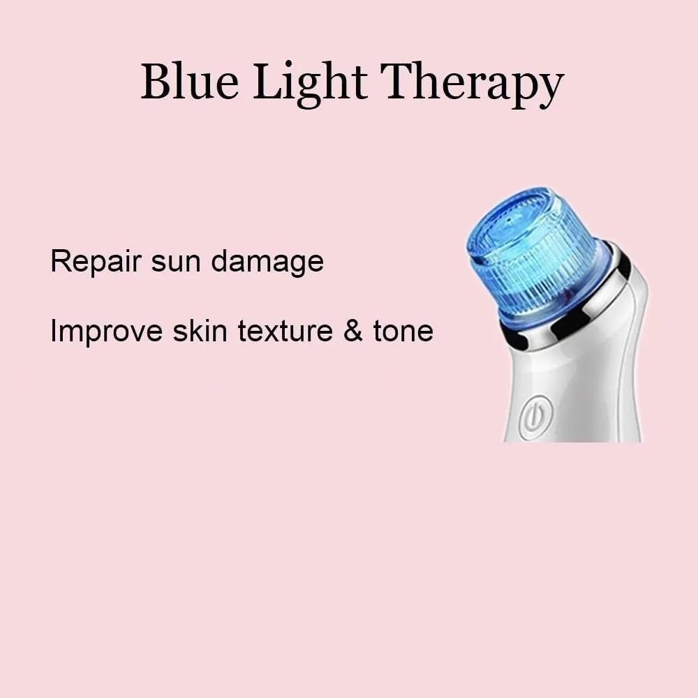 3-in-1 Microdermabrasion Machine - Light Therapy Vacuum Wand Kit