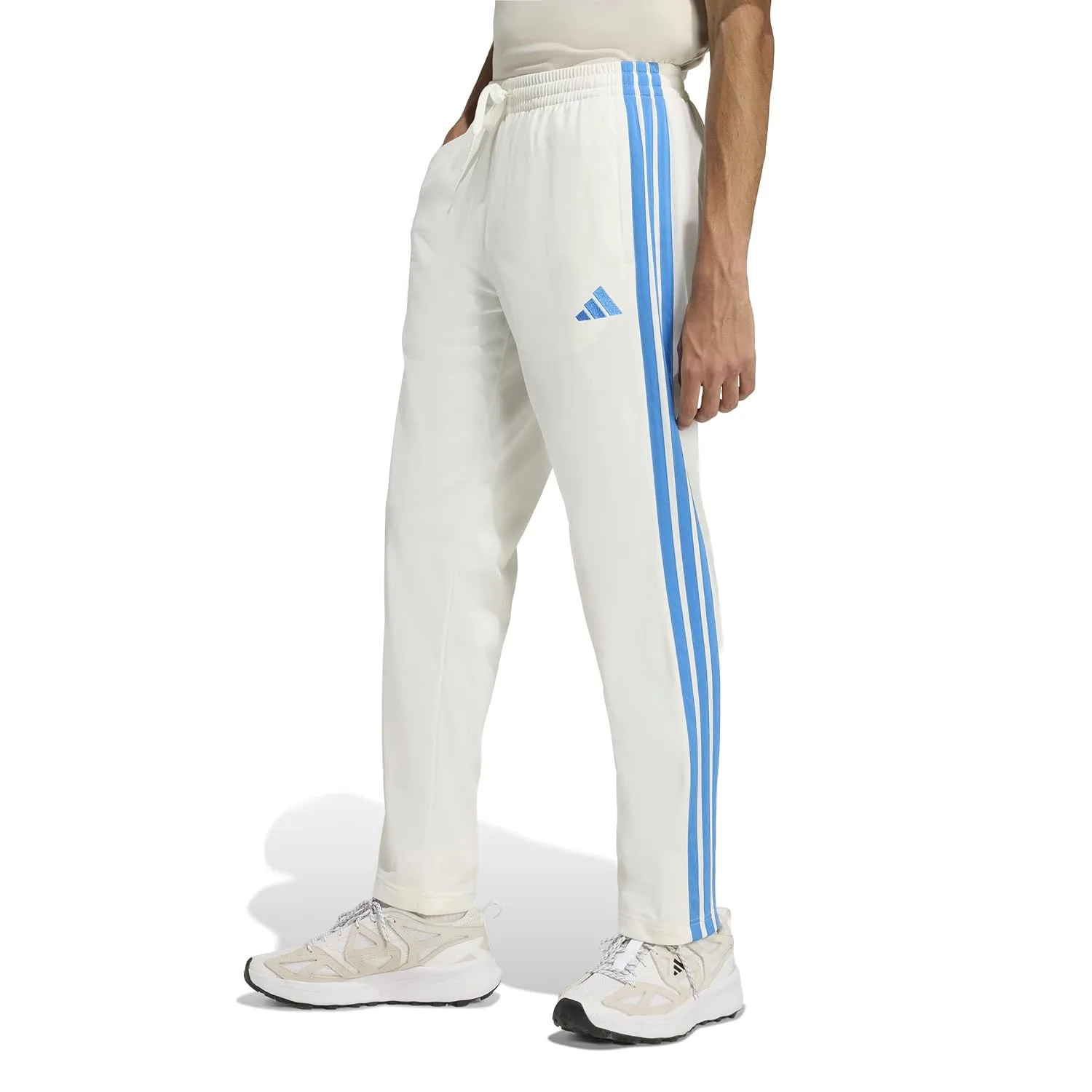 adidas Mens Dayready Open Hem Tracksuit Bottoms Casual - Black