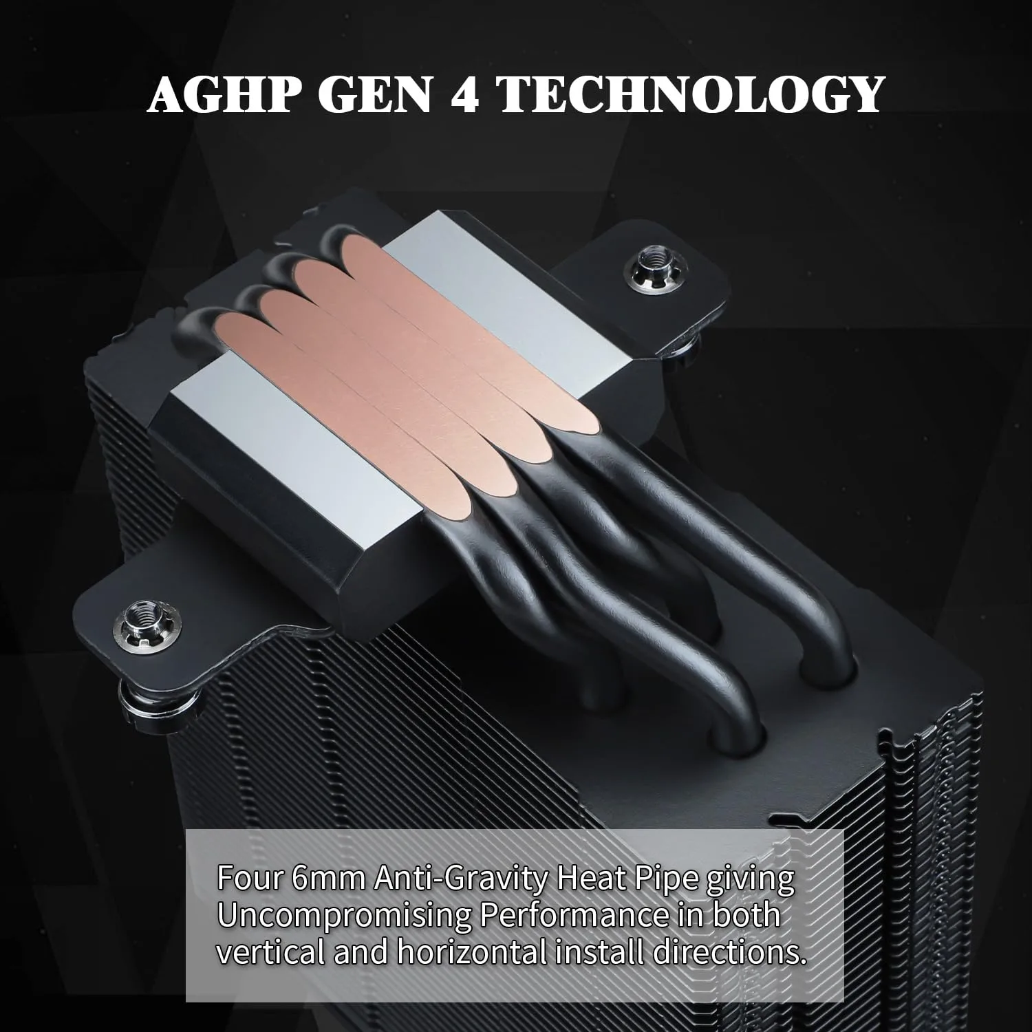 Thermalright Assassin Spirit 120 EVO Dark CPU Cooler,TL-E12B V2 PWM Quiet Fan with 1850RPM, Speed,CPU Air Cooler, Computer Black Heatsink Cooling, Support AM4/AM5,Intel 1700/1851/1150/1151/1155/1200