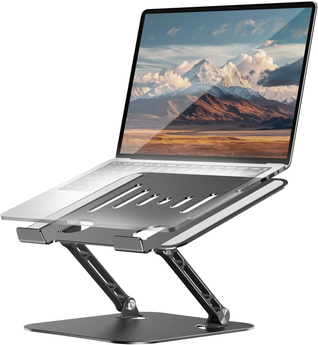 Adjustable Laptop Stand, Aluminum Laptop Riser