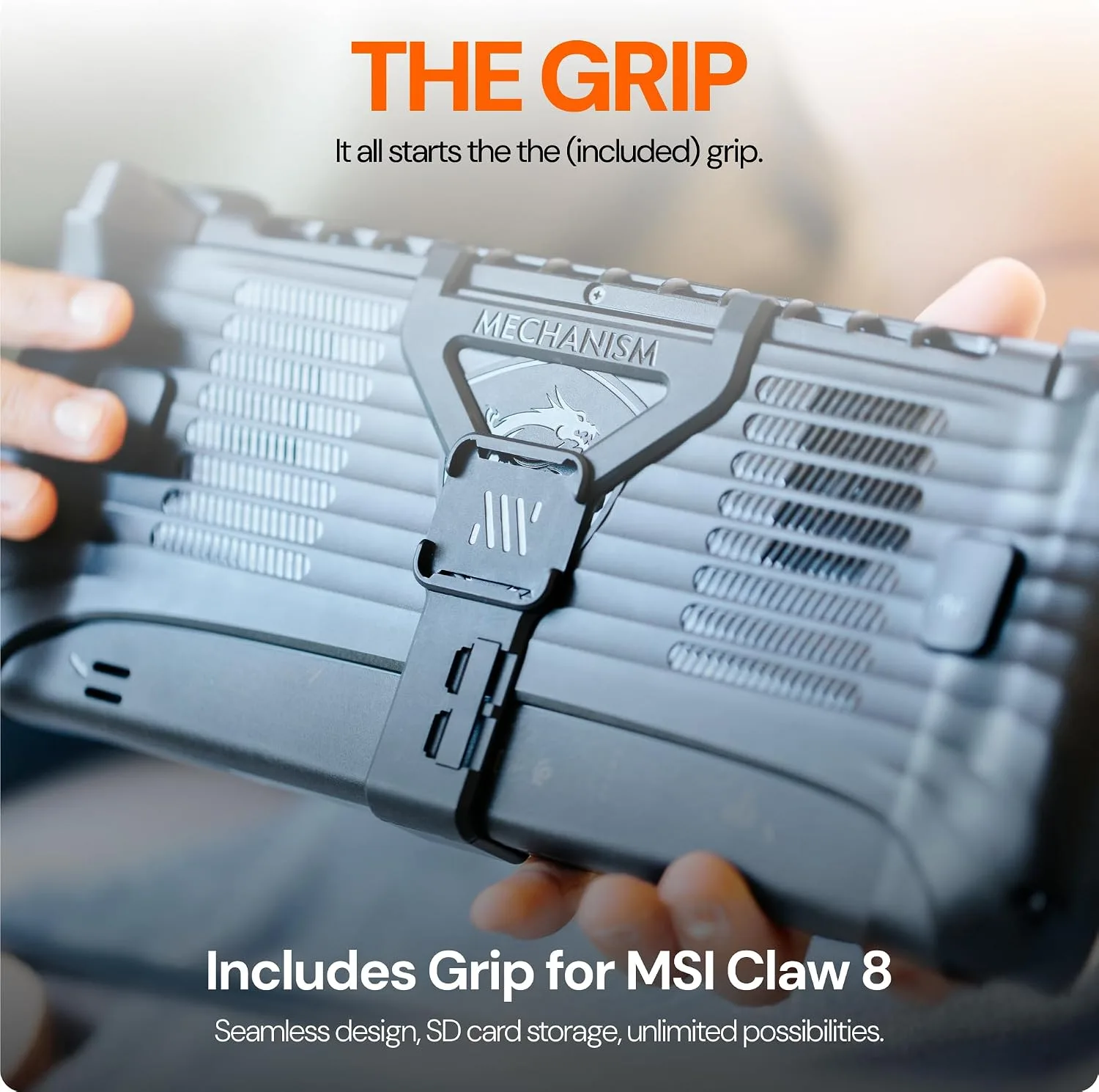 Mechanism Gaming Pillow for MSI Claw 8 AI+ Handheld Game Console | Experience Zero Gravity Gaming with Our Gamer Cushion | Ridiculously Soft & Machine Washable Pillow for Video Games (MSI Claw 8 Grip)