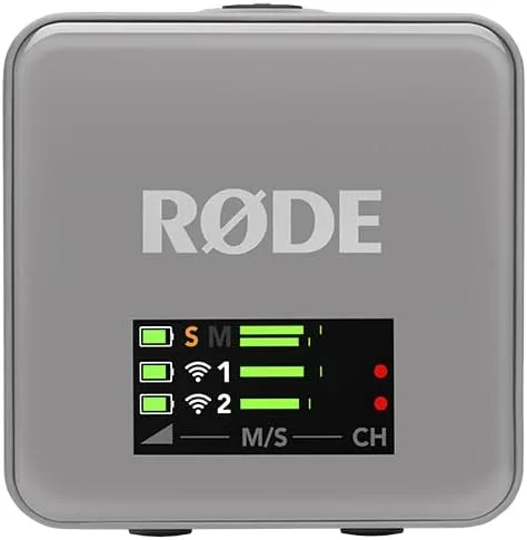 RØDE Wireless GO (Gen 3) Compact Wireless Microphone, 32-Bit Float, Stone