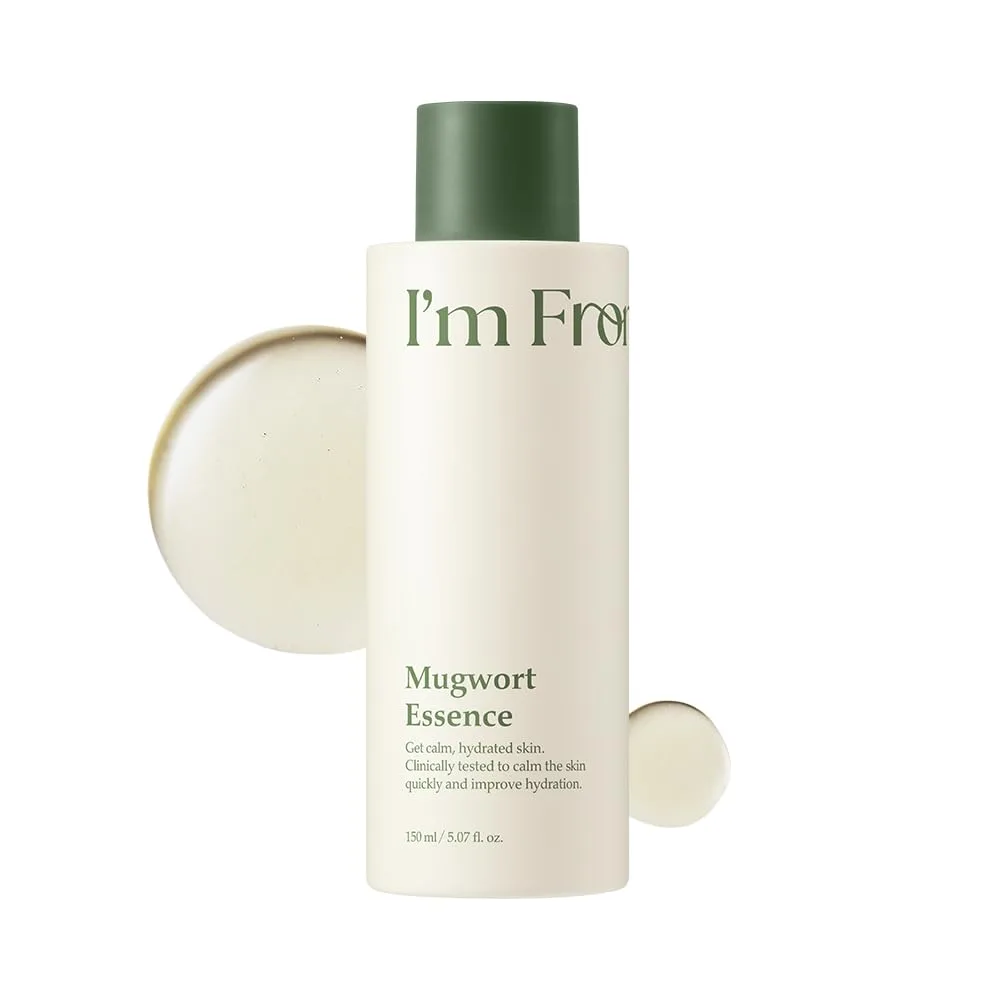 I'm from I’m From Mugwort Essence, Deep Calming Essence for Sensitive Skin, Hydrating & Skin Balancing, Vegan Korean Skin Care