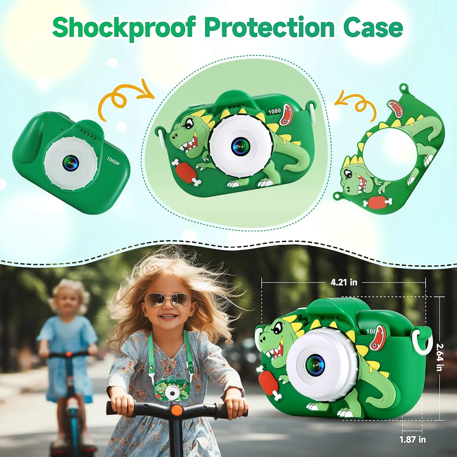 YEEHAO Christmas Birthday Gifts for Grandkids, Stocking Stuffers for Kids Camera