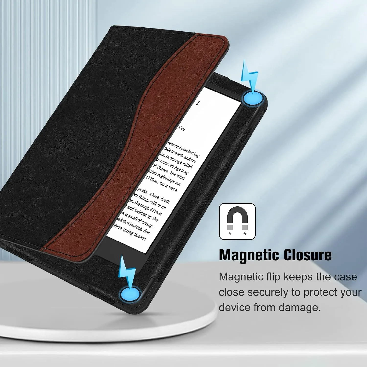 Fintie Folio Case for 6" Kindle 11th Generation 2024/2022, Dual Color