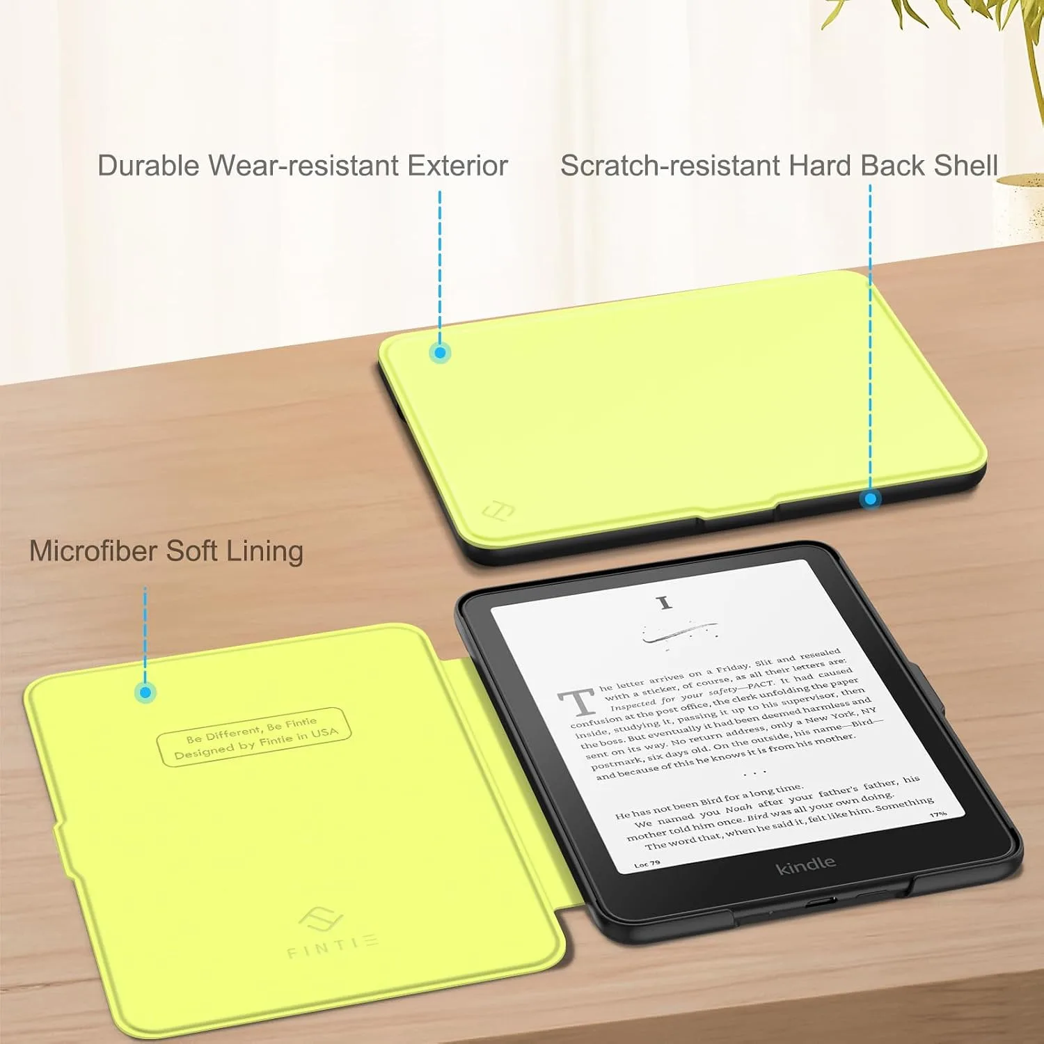Fintie Slim Case for 7" Kindle Paperwhite 12th Gen 2024 & Kindle Colorsoft