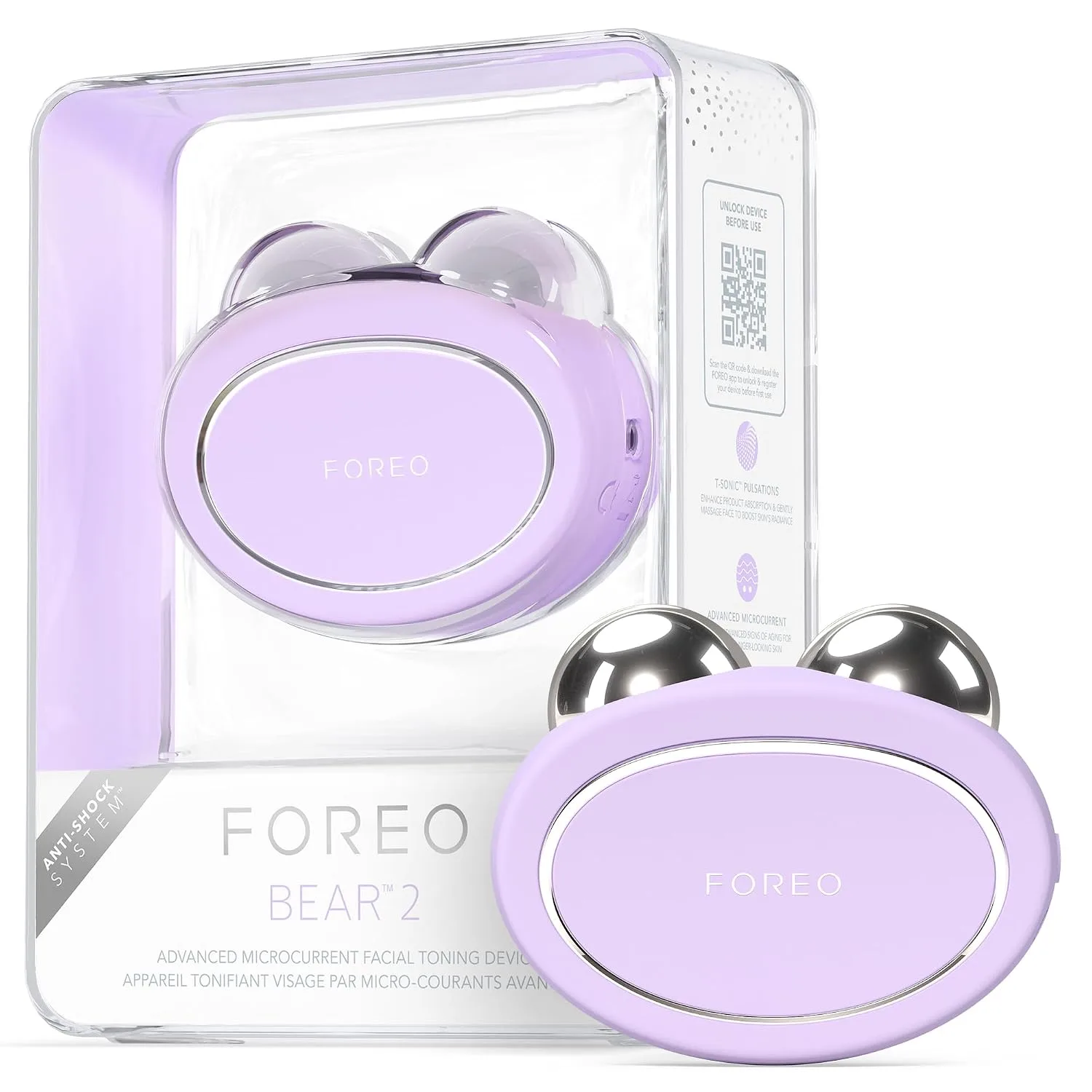 FOREO Bear 2 Advanced Microcurrent Facial Device - Lifting & Toning