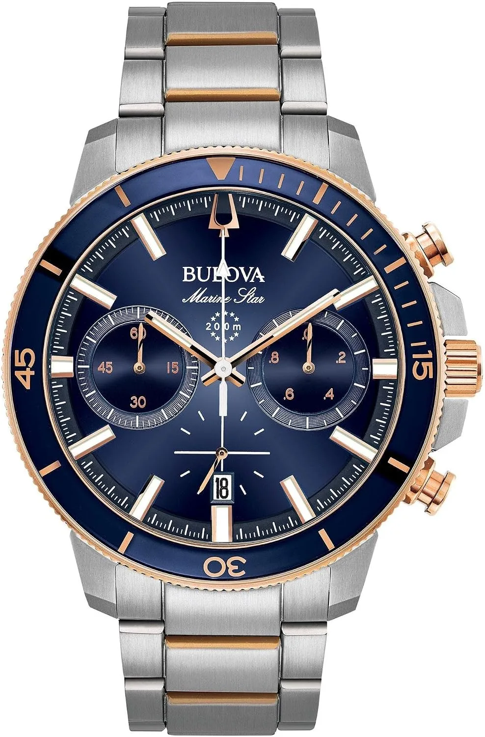 Bulova Men's Marine Star Series-C 6-Hand Chronograph Watch, 45mm