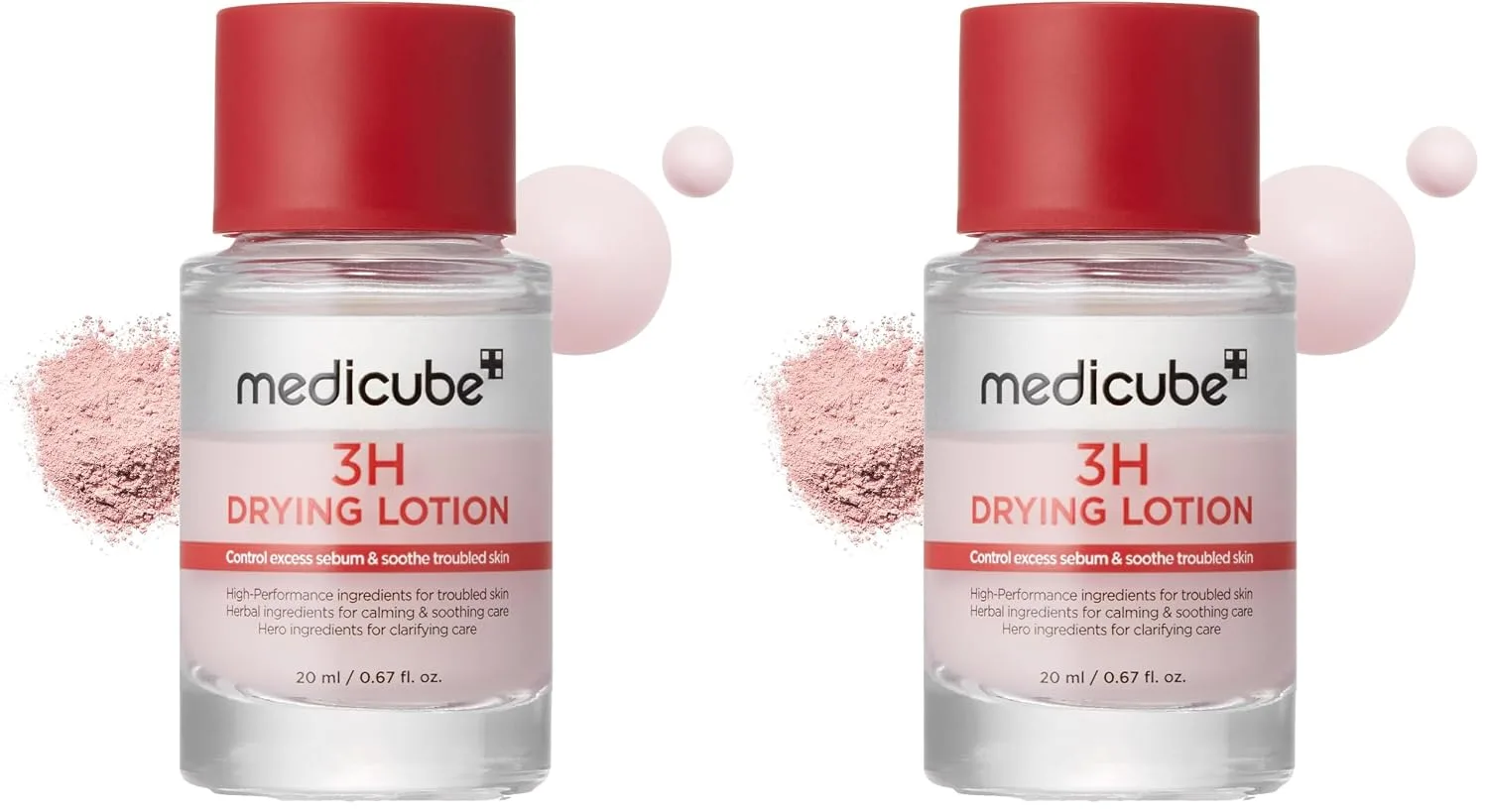 medicube 3H Overnight Drying Lotion for Targeted Spot Care (Pack of 2)