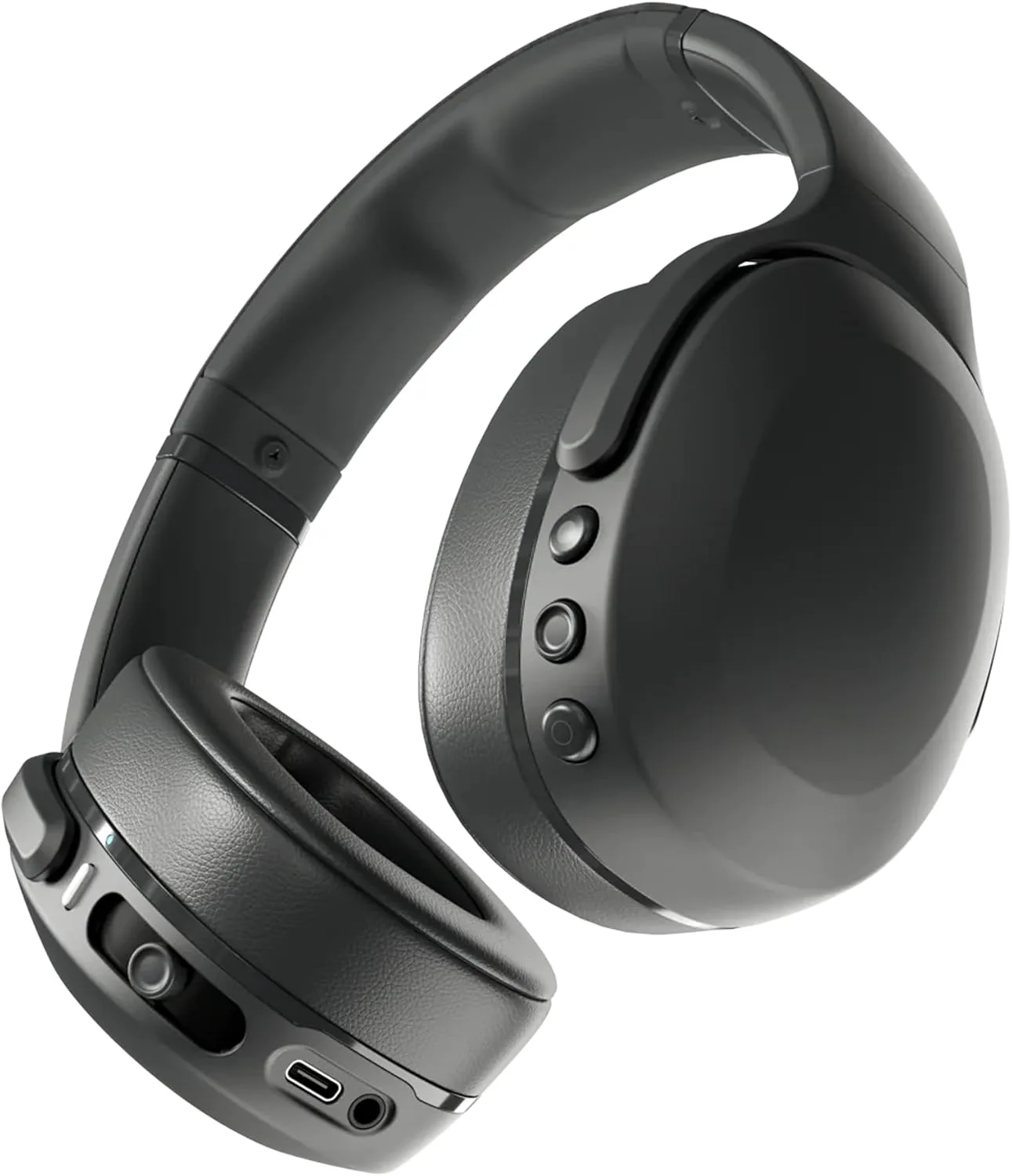 Skullcandy Crusher Evo Wireless Multi-Sensory Bass Headphones - True Black