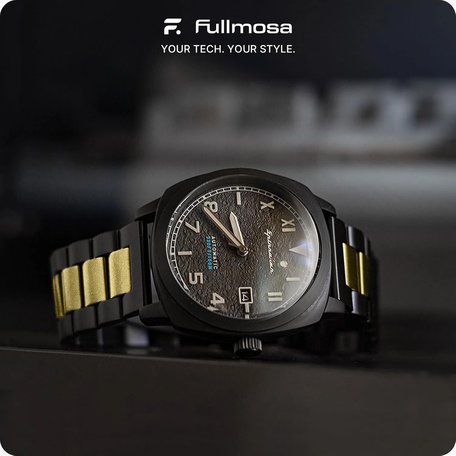 Fullmosa 20mm Quick Release Metal Watch Band for Garmin Samsung