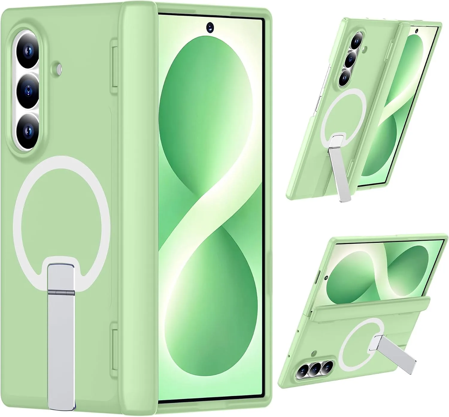 For Samsung Galaxy Z Fold 8 Ultra Case with Kickstand & Screen Protector