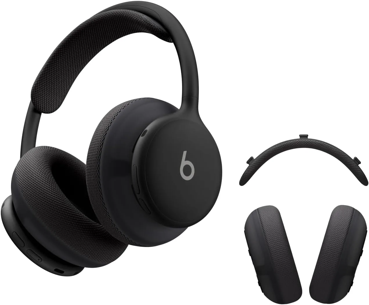 Beats 360 - Black Over-Ear Headphones with Black Performance Knit Cushions