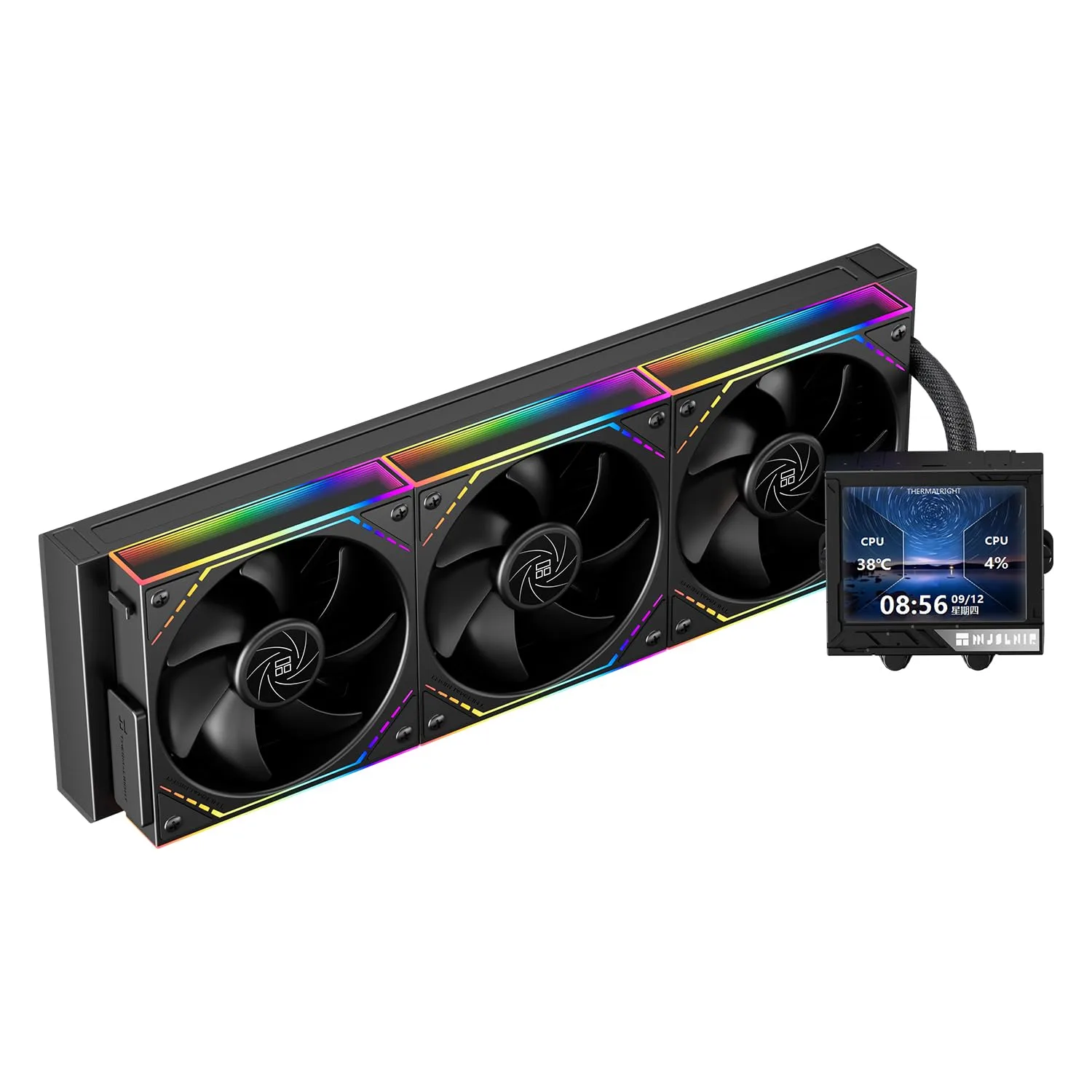 Thermalright Mjolnir Vision 360 ARGB Black V2 CPU AIO Cooler