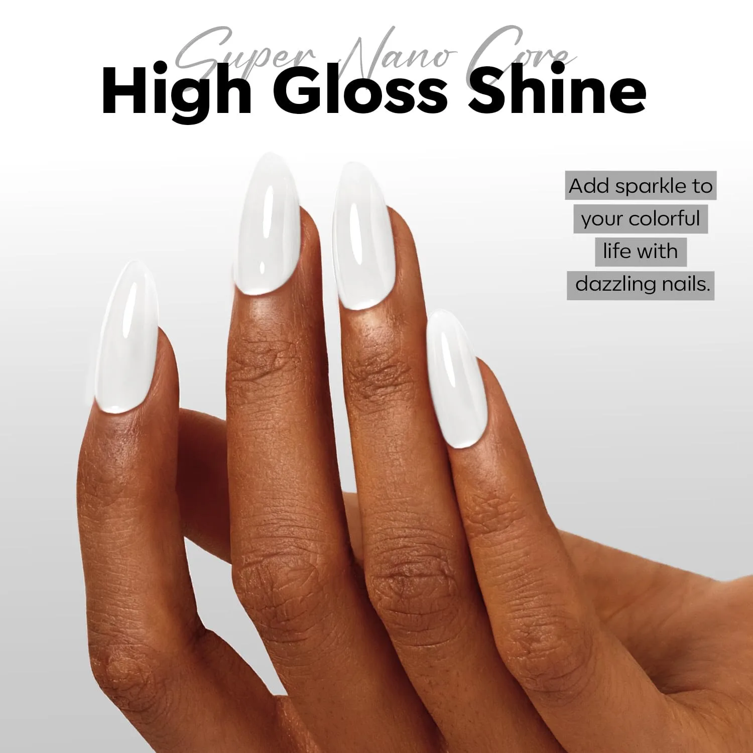 modelones Milky White Gel Nail Polish Natural Color