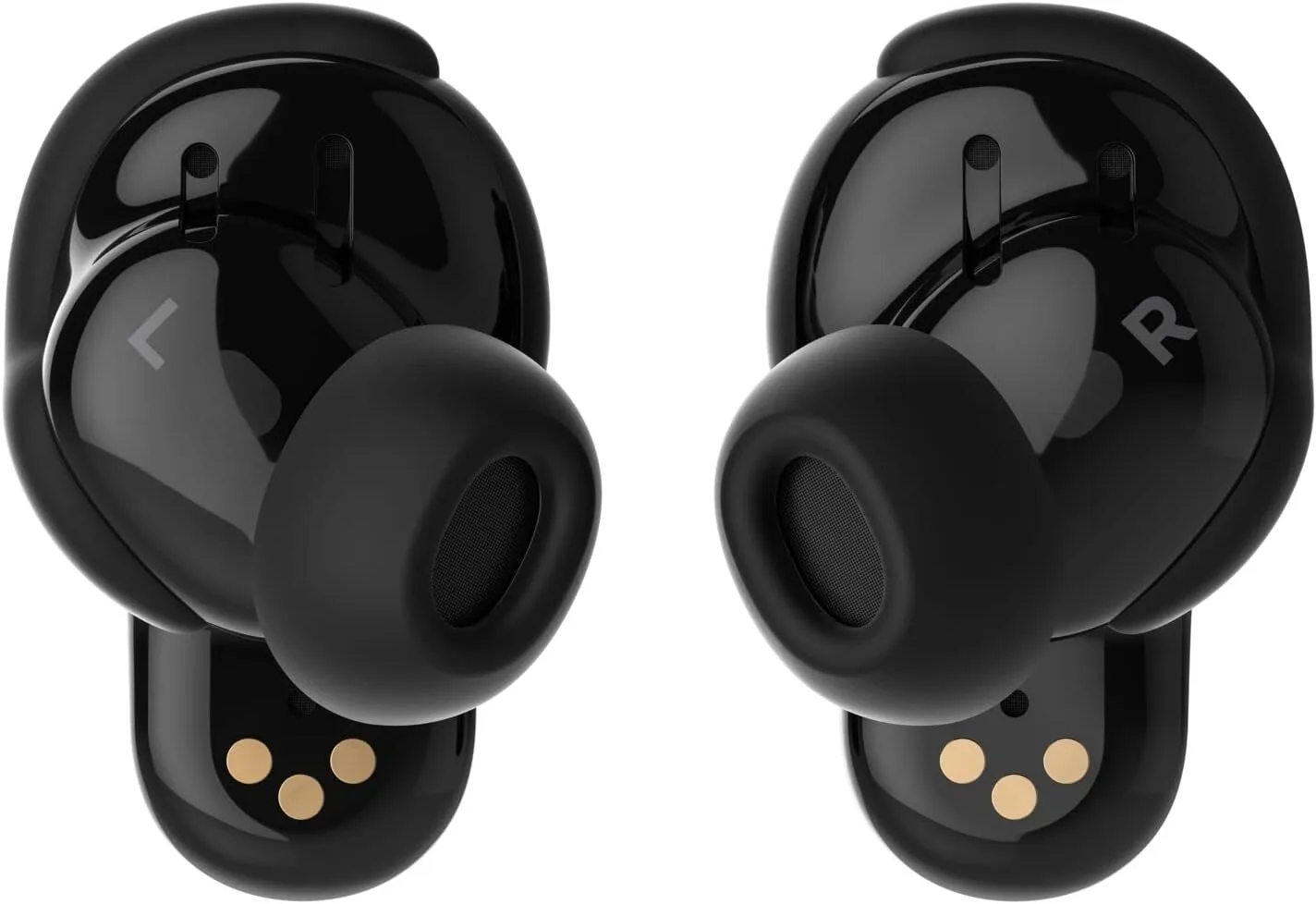 Bose QuietComfort Earbuds II, Wireless, Bluetooth, World’s Best Noise Cancelling In-Ear Headphones with Personalized Noise Cancellation & Sound, Triple Black (Renewed)