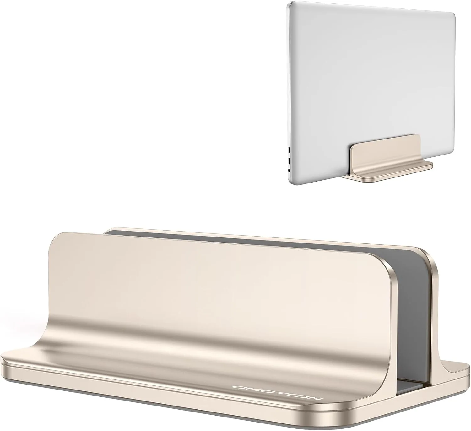 Base vertical para laptop Omoton Starlight ajustable