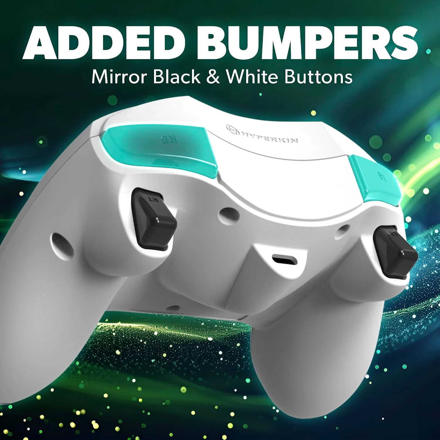 Hyperkin - DuchesS Wired Controller for XBOX Series X|S, XBOX One, Windows 10|11, PC, with Hall Effect Joysitcks, Audio Jack, Impulse Triggers, Gamepad for Gamers - White - Officially licensed
