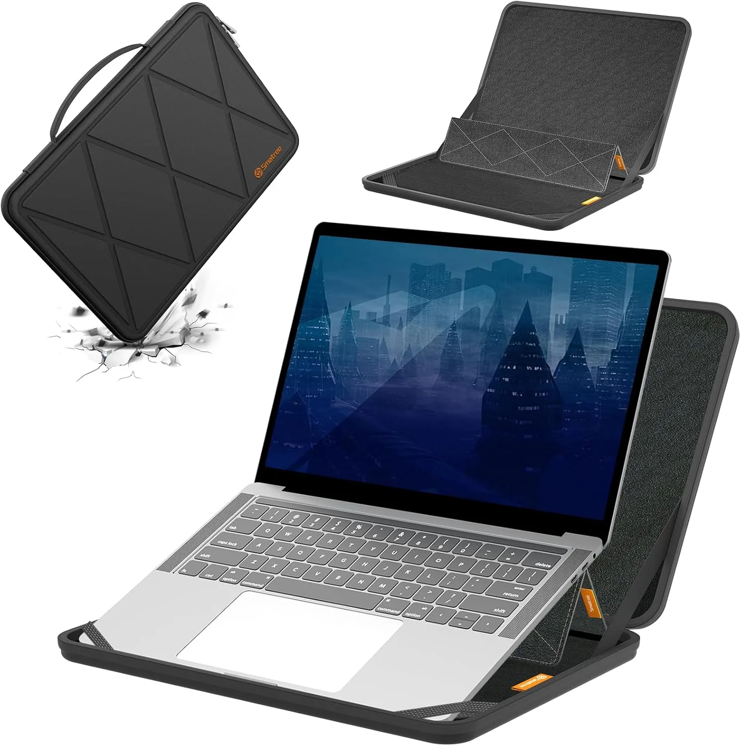 Smatree MS89 Hard Sleeve with Stand for 16 inch LG gram Pro 2 in 1 16T90SP