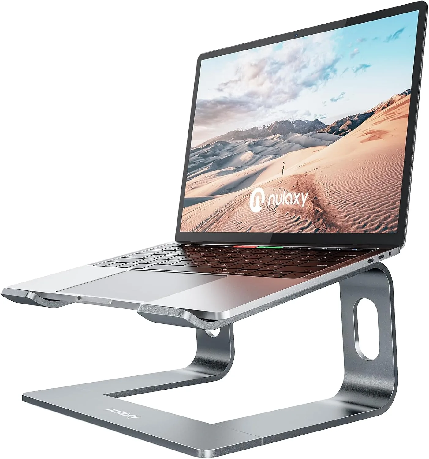 Base para laptop Nulaxy C3 aluminio para laptops 10-16 pulgadas