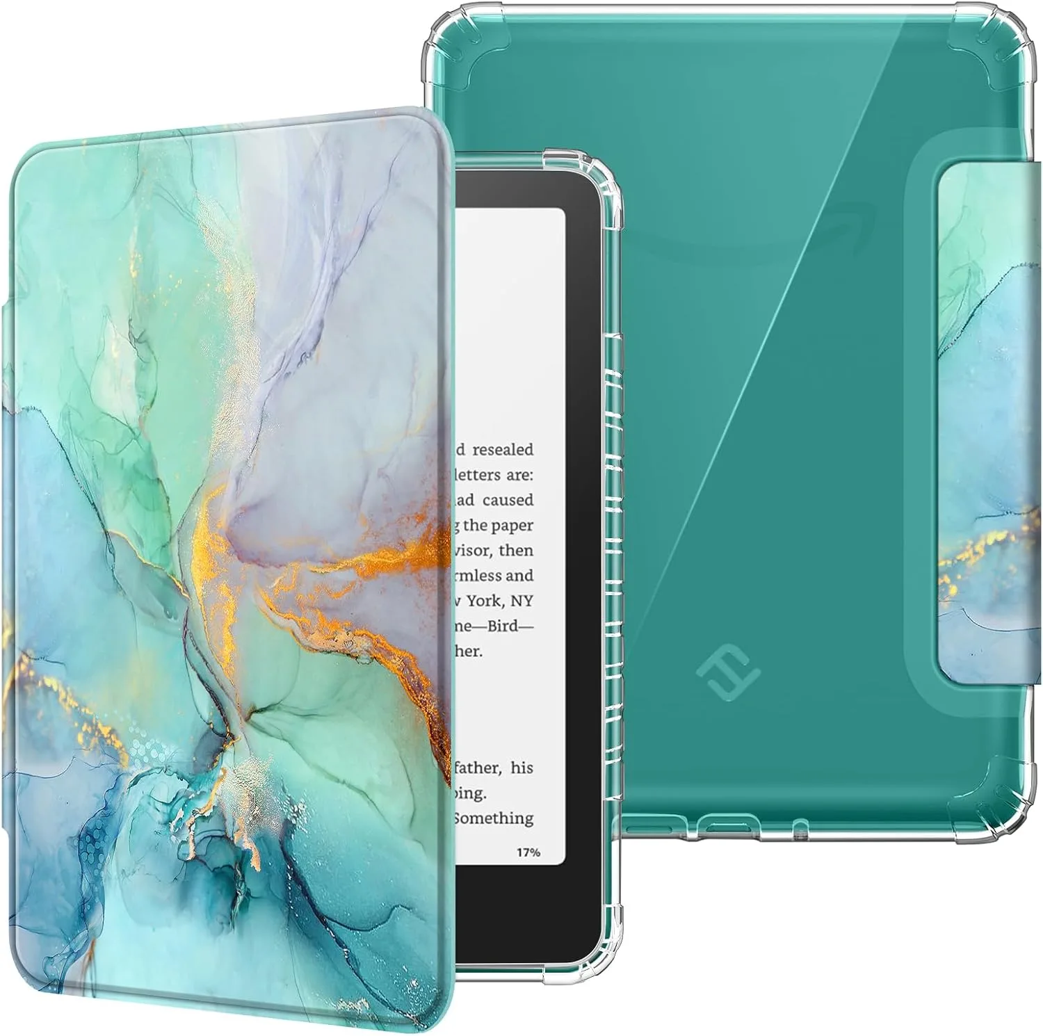 Estuche Fintie Clear para Kindle Paperwhite 7" 12ª Gen 2024 y Kindle Colorsoft