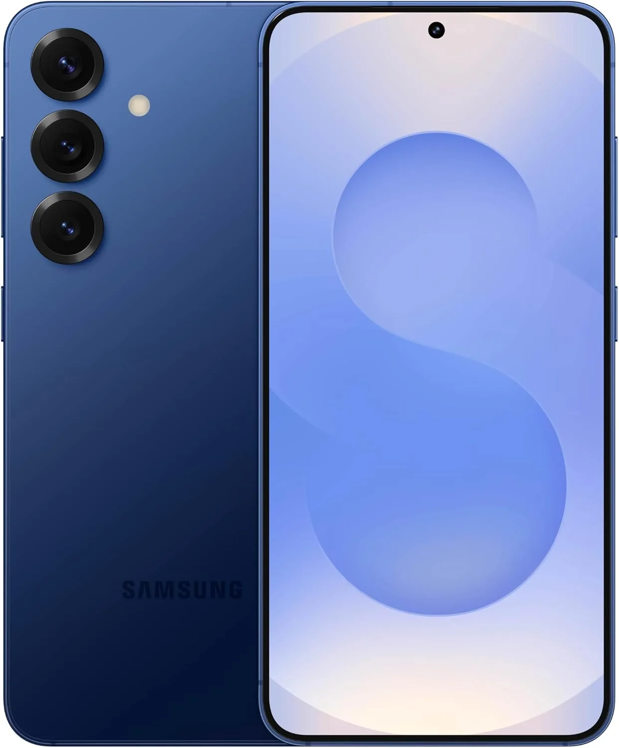 Samsung Galaxy S25 Cell Phone, 128GB Smartphone, Unlocked Android, AI Night Mode Camera, Snapdragon 8 Elite Fast Processor, ProScaler Display, 4000mAh Battery, 2025, US 1 Yr Warranty, Navy