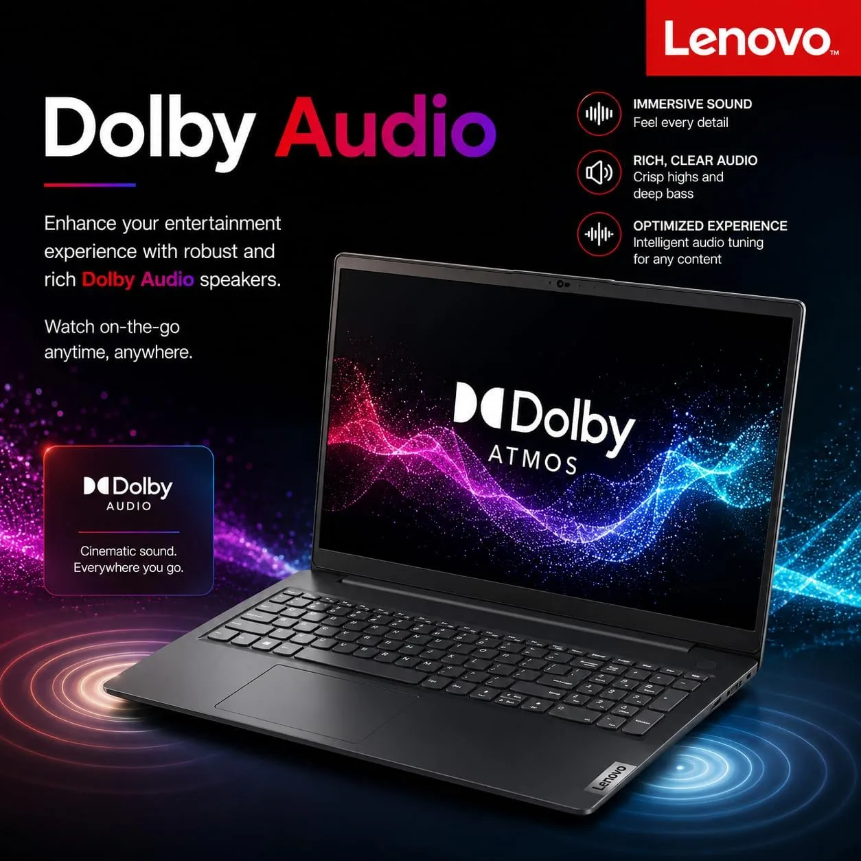 Lenovo 2026 V15 Laptop for Student & Business, AMD 7000 Series Ryzen CPU (Beats Intel i7-1160G7), 15.6" FHD Display, 16GB RAM, 256GB SSD, Ethernet Port RJ-45, Windows 11 Pro, Business Black