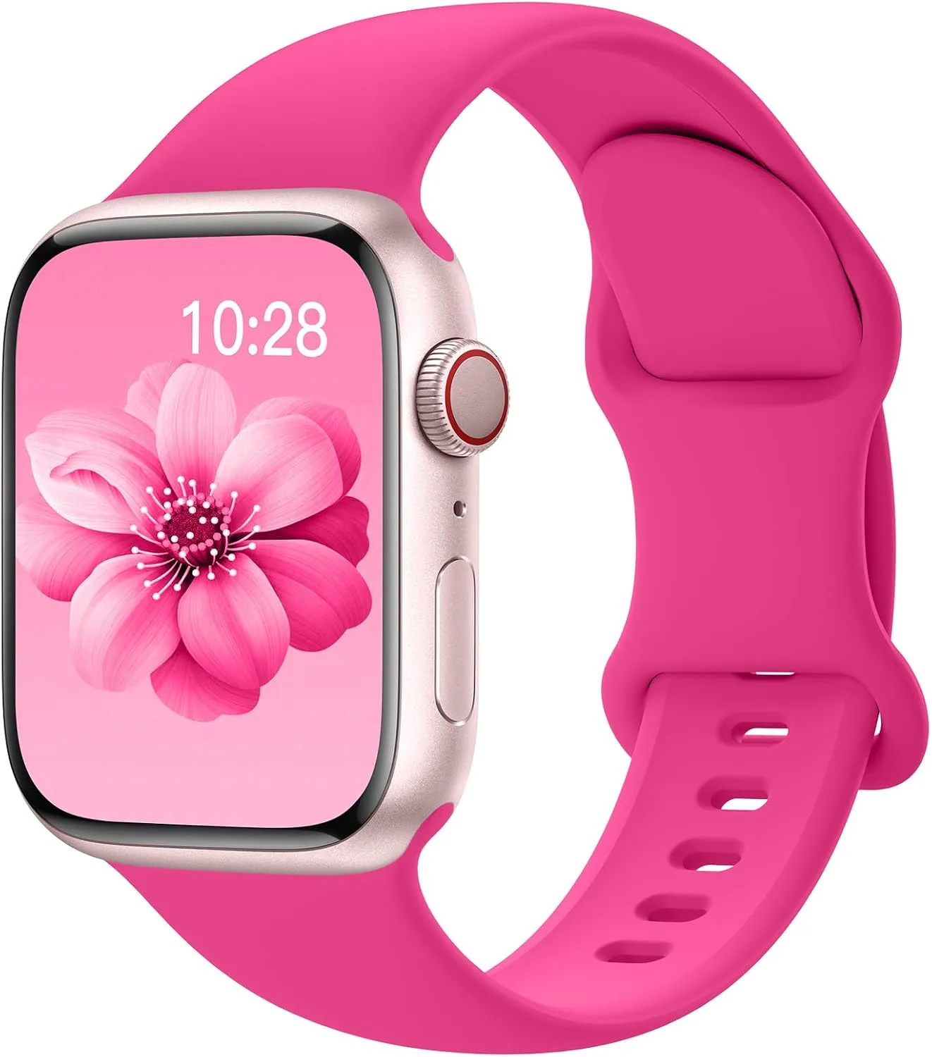 Correa de silicona Sport compatible con Apple Watch Supernana