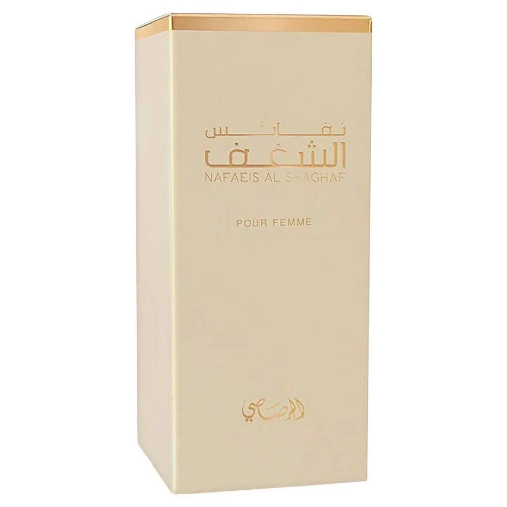 Rasasi Al Shaghaf Pour Femme - Eau de Parfum 100ML (3.4 OZ) - Premium Arabian Perfume For Women, A Captivating Women Perfume Long-Lasting Fragrance With All Day Longevity, An Elegant Gift For Women