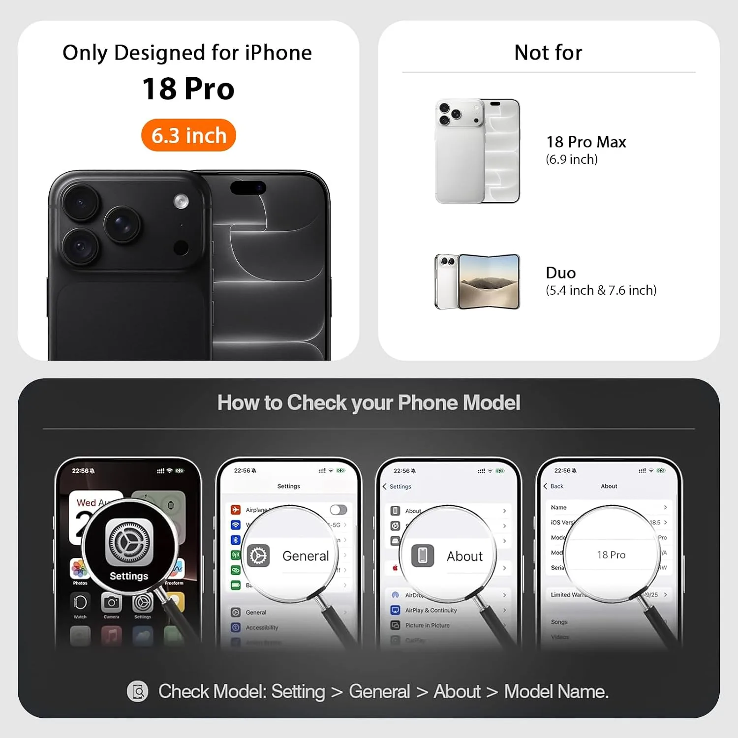 Wallet Phone Case Crafted for iPhone 18 Pro Glacier