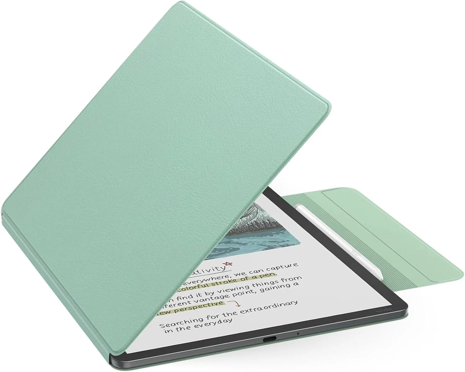 Estuche MoKo Magnetic para Kindle Scribe 11" 3ra Gen Verde Agave