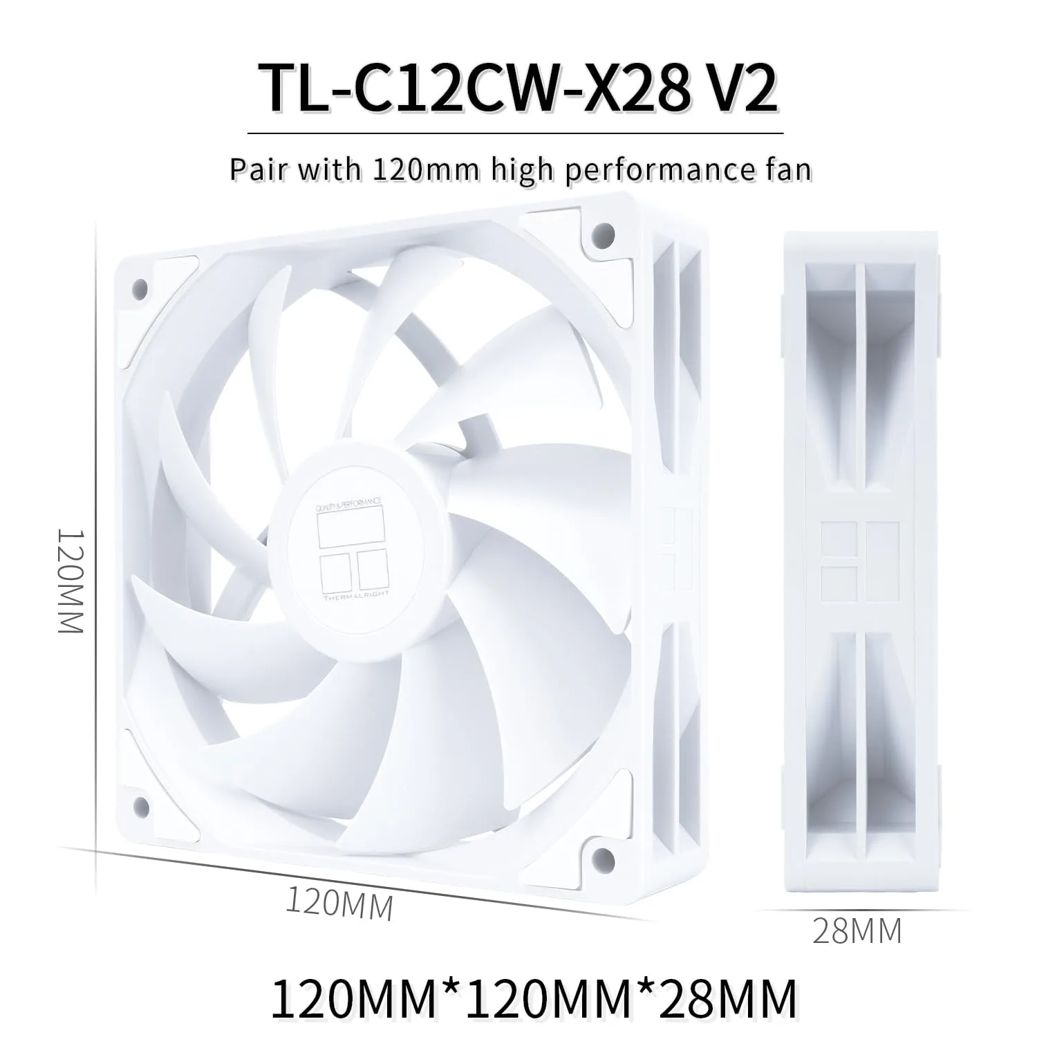 Thermalright Peerless Assassin 120 Digital White CPU Air Cooler, Digital Screen Top Cover,6 Heatpipes Computer CPU Cooler, for AM4/AM5,Intel LGA1700/1851/1150/1151/1200, PC Cooler-White