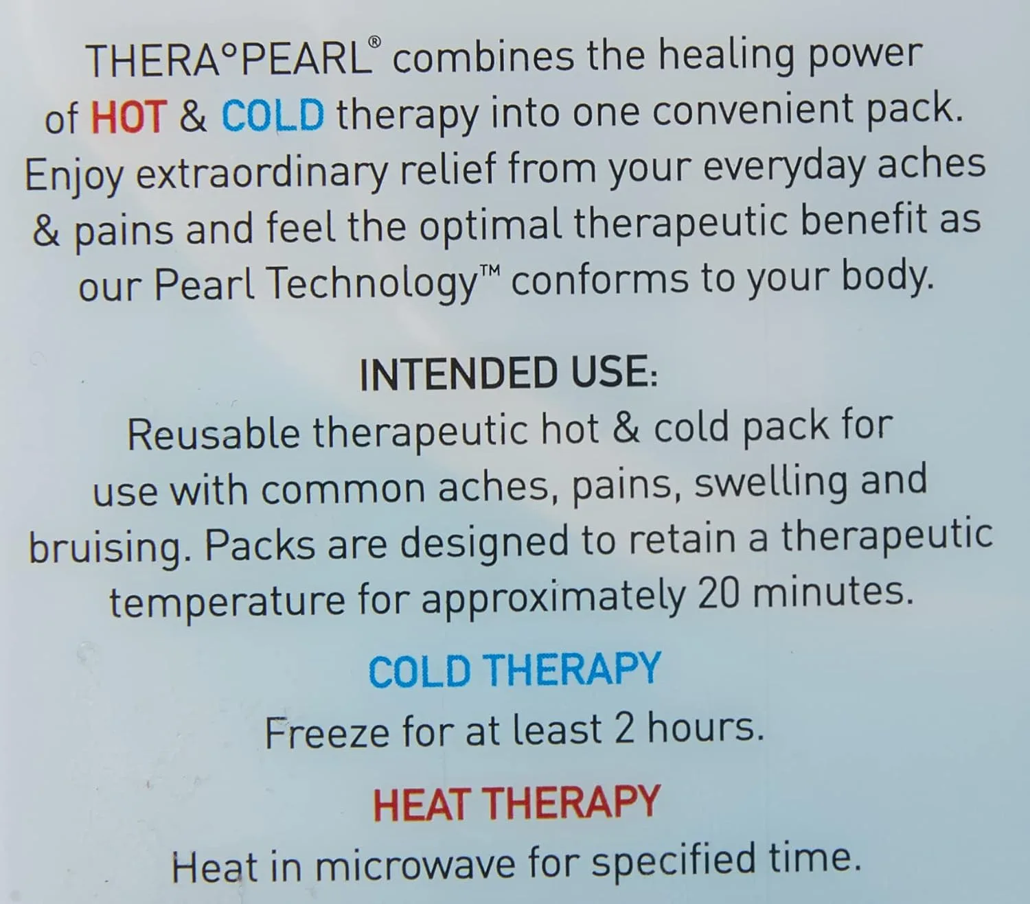 TheraPearl Eye Mask, Eye-ssential Mask with Flexible Gel Beads for Hot Cold Therapy