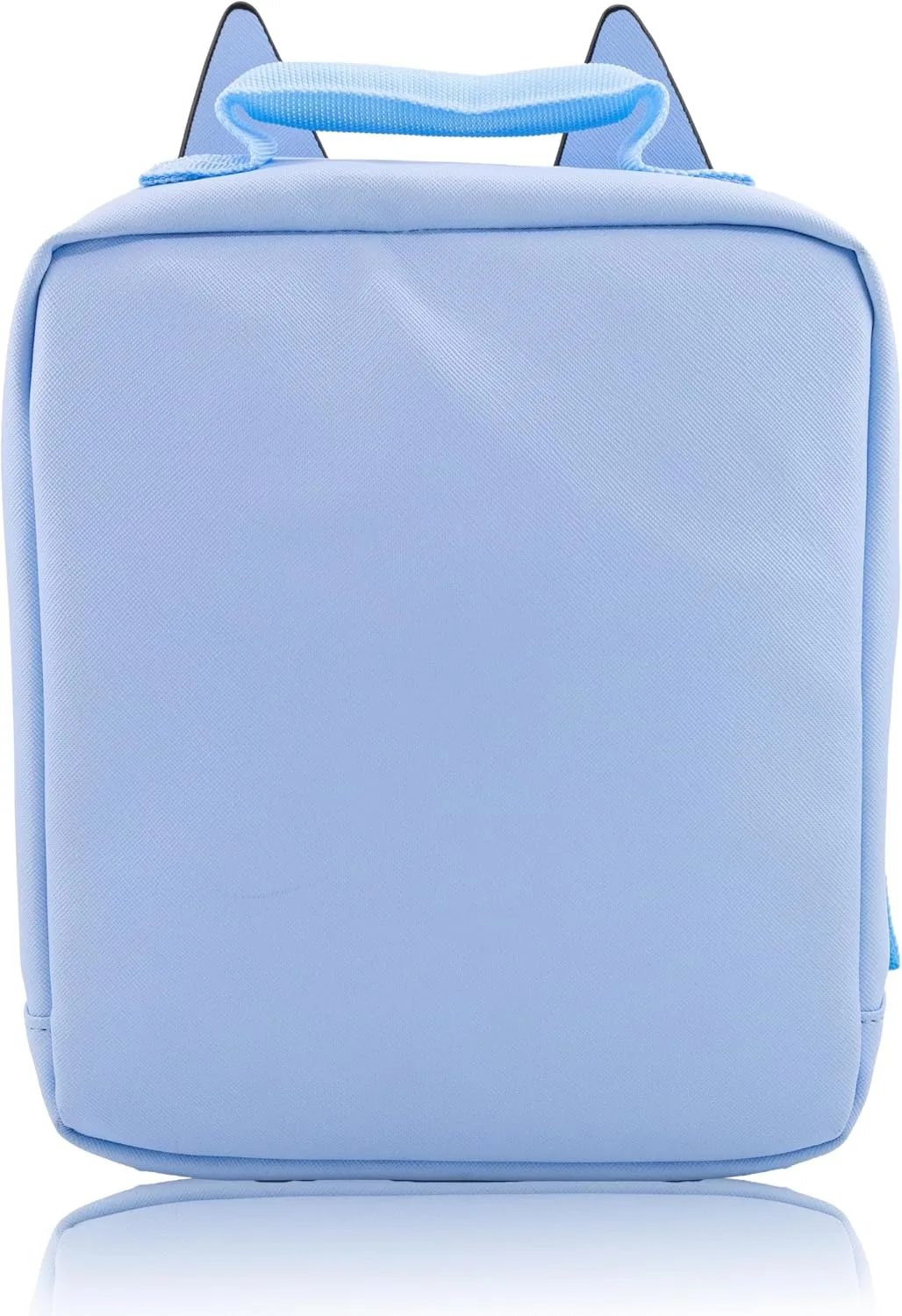 Fast Forward Bluey Lunch Box for Kids | PU Leather Insulated Lunch Bag Lunch Box for Boys, Girls, Unisex, Toddlers | Bluey Blue Reusable Lunchbox
