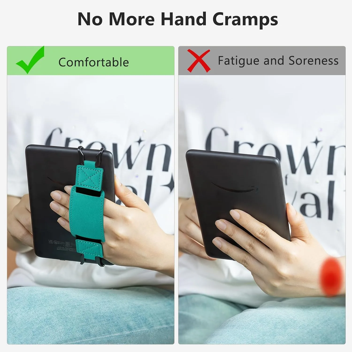 CoBak Secure Hand Strap for Ebook Reader - Versatile and Lightweight
