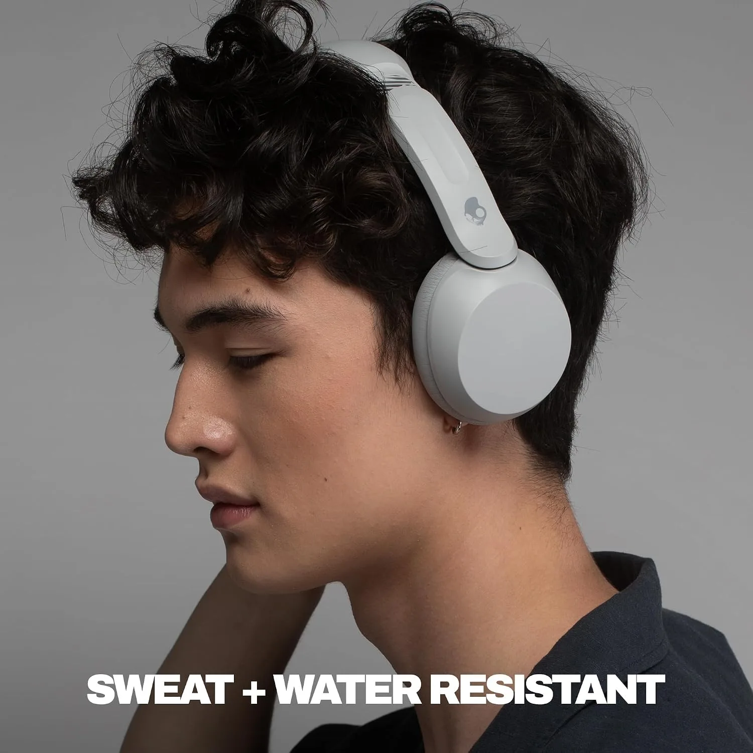 Skullcandy Icon 180 Wireless On-Ear Bluetooth Headphones - Cement