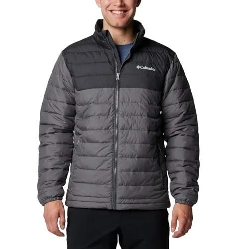 Chaqueta para hombre Columbia Powder Lite II Gris Ciudad/Tiburón