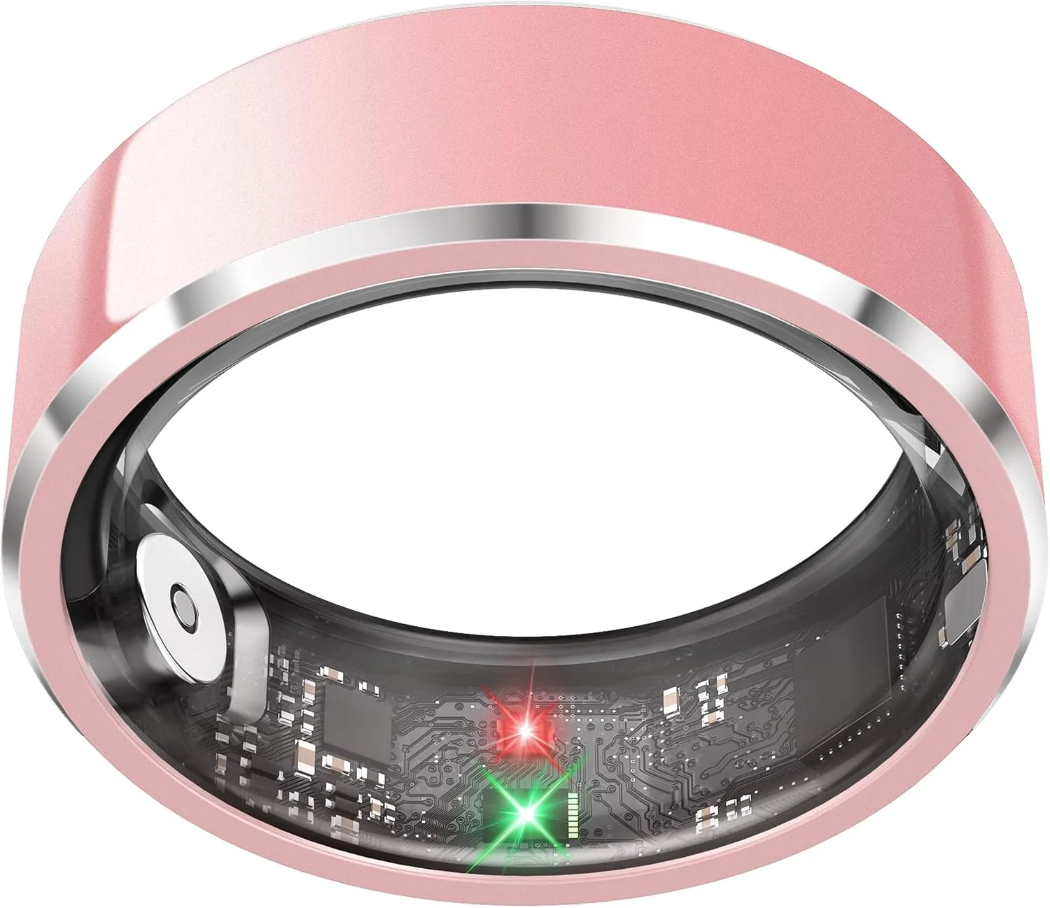 Anillo Inteligente Pjive para Mujer Rosado Talla 8