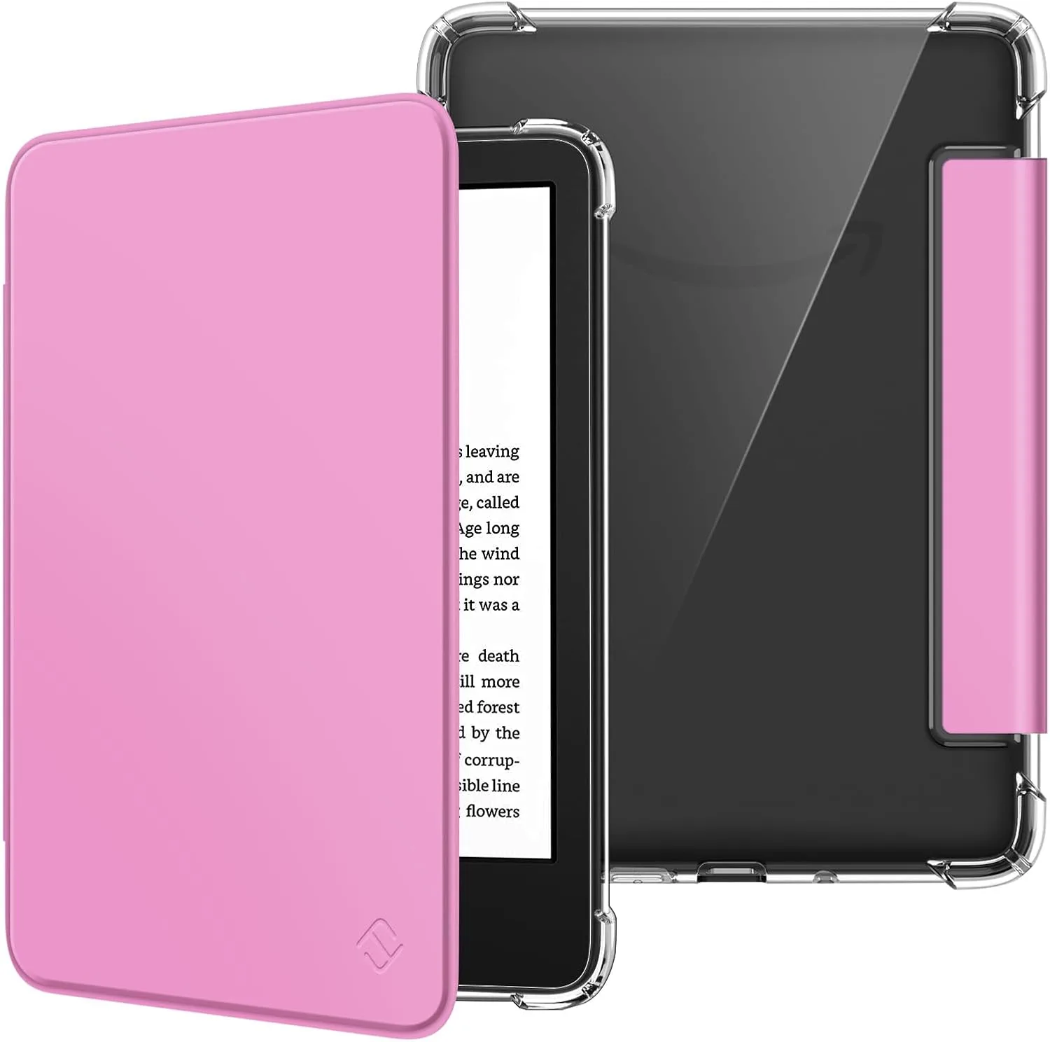 Fintie Slim TPU Case for 6" Kindle 11th Generation 2024/2022, Lilac Pink