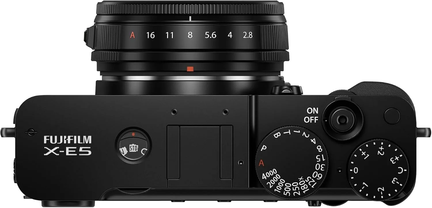 FUJIFILM X-E5 Mirrorless Digital Camera XF23mmF2.8 Lens Kit - Black