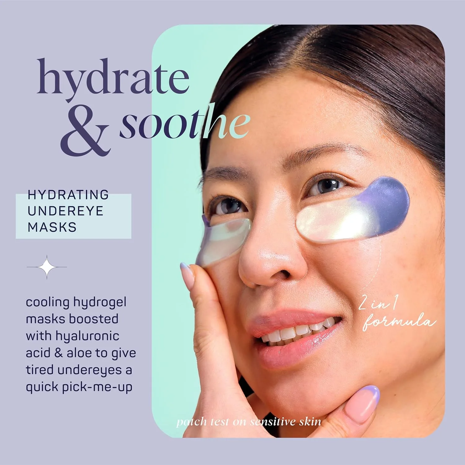 SpaLife Beauty Hydrating Undereye Masks | Hydrogel Eye Patches for Dryness, Puffiness, & Tiredness with Hyaluronic Acid & Aloe | 2-in-1 Skincare Treatment | Pack of 8 Pairs (8 Undereye Treatments)
