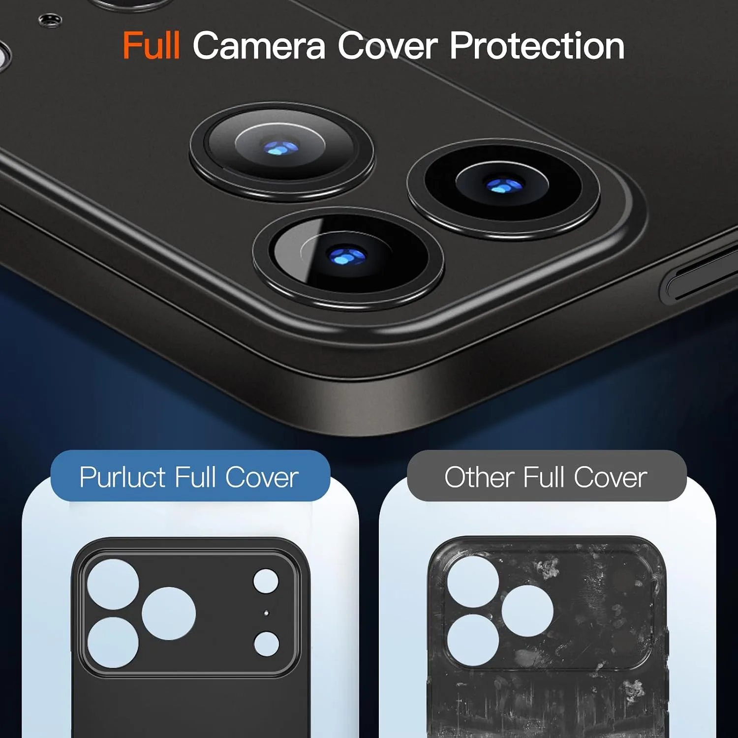 for iPhone 18 Pro Max Slim Case,Paper-Thin Transparent Finish Skin Back Case [Non Yellowing] Ultra Protective Cover with Camera Protection 6.9 Inch (Black)