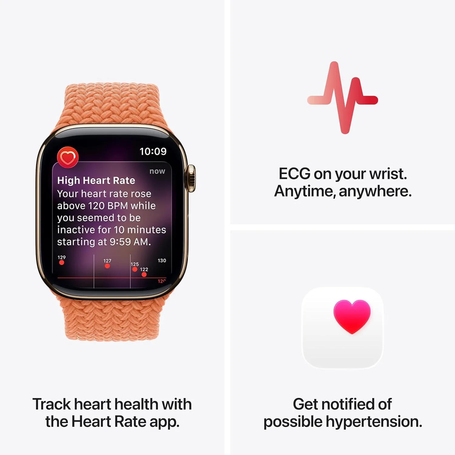 Apple Watch Series 11 [GPS 46mm] Smartwatch with Rose Gold Aluminum Case with Light Blush Sport Band - M/L. Sleep Score, Fitness Tracker, Health Monitoring, Always-On Display, Water Resistant