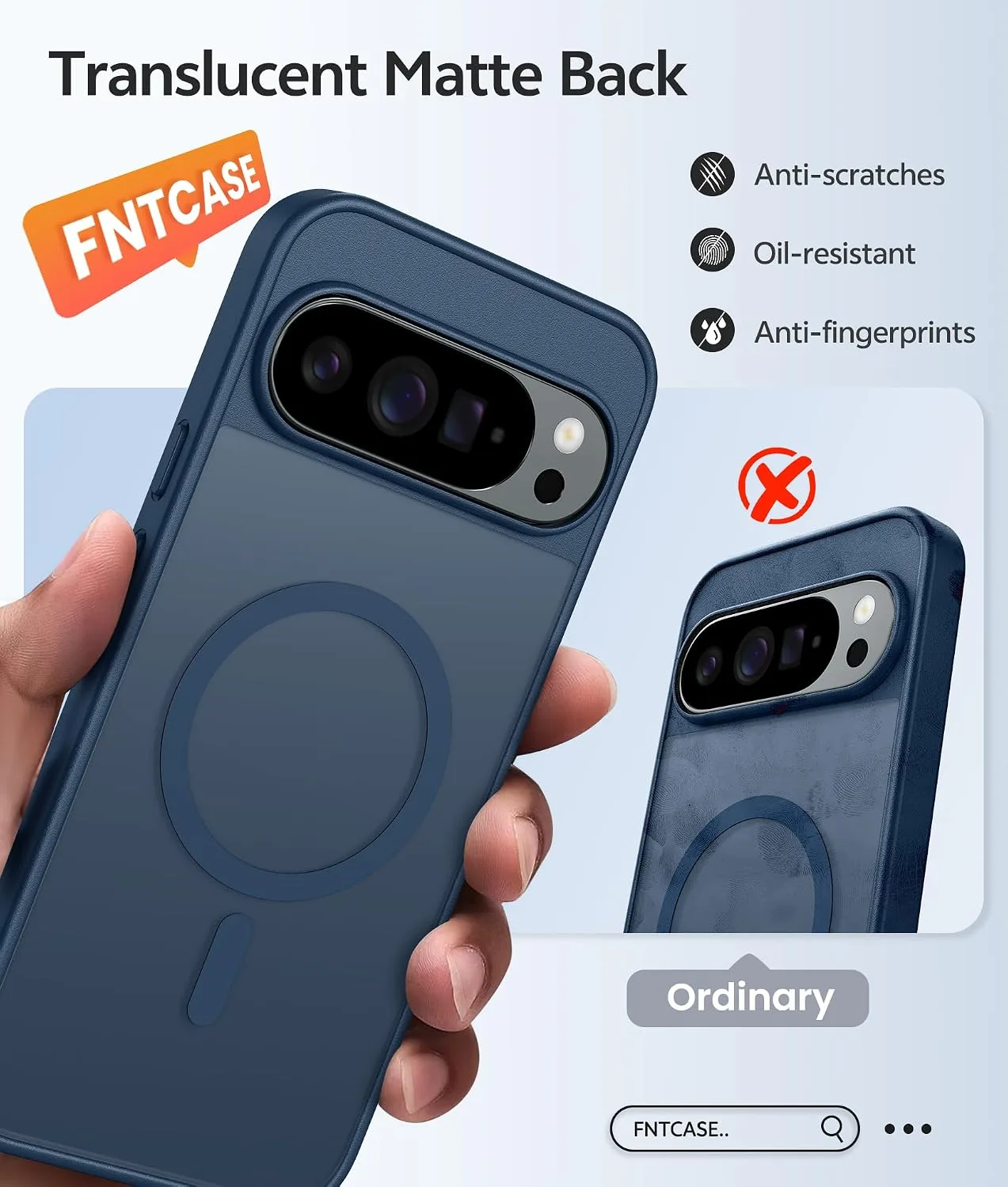 FNTCASE for Google Pixel 10 Pro XL / Pixel 9 Pro XL Case, Fit for Magsafe