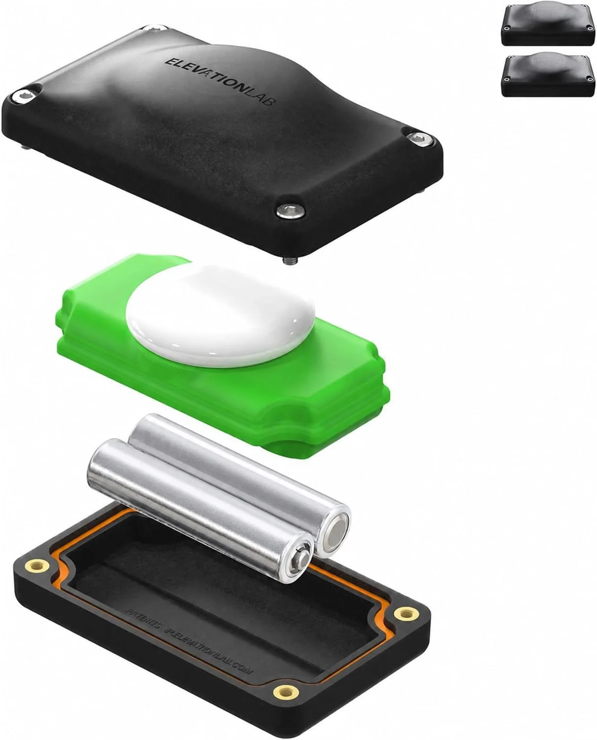 Elevation Lab AirTag 5-Year Extended Battery Case (4 Pack)