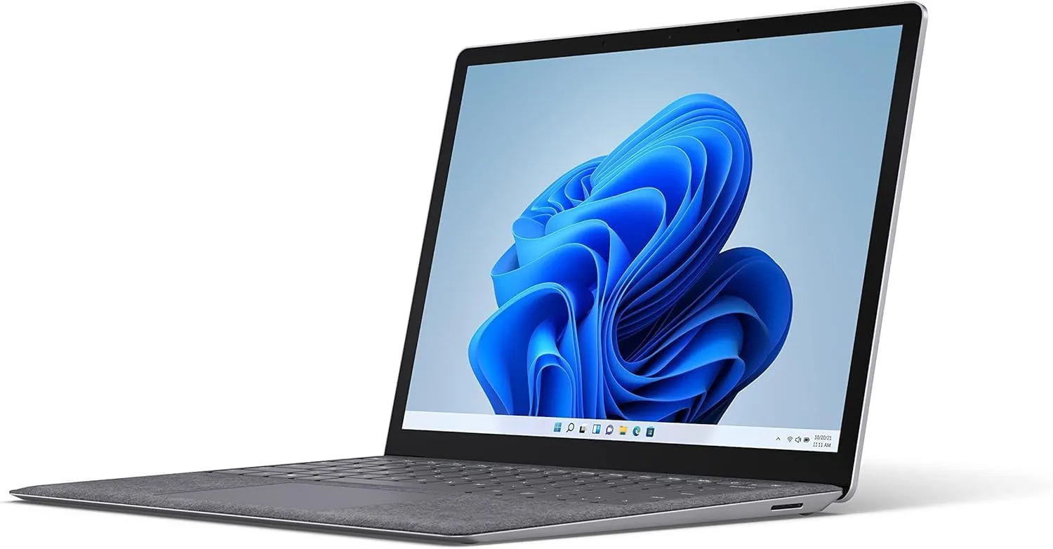 Microsoft Surface Laptop 4 13.5" Touch AMD RYZEN 5 16GB 256GB SSD Win 11 PRO Platinum (Renewed)