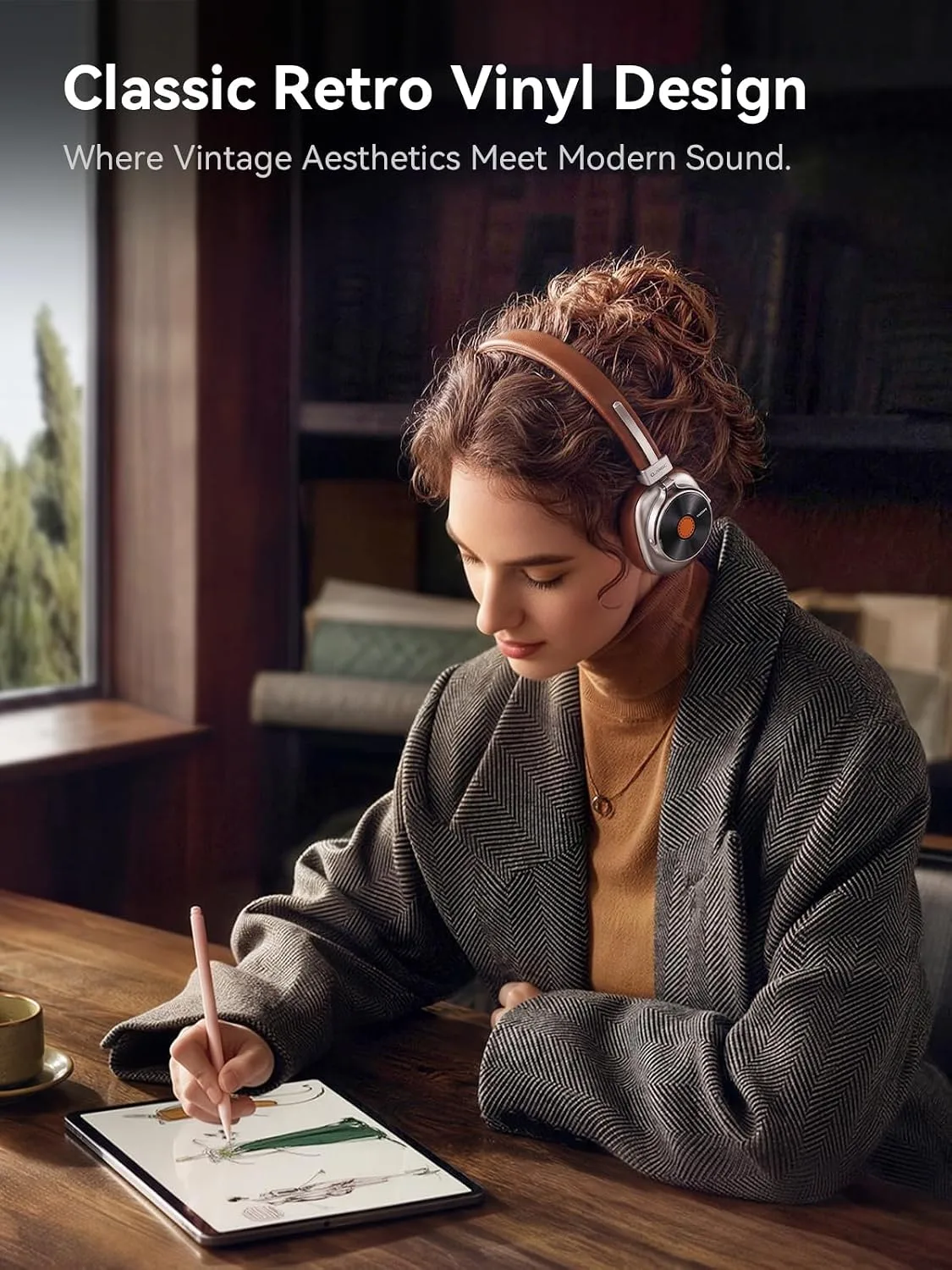1MORE Classic HQ36 Wireless on-Ear Headphones, Hi-res Audio, Spatial Audio