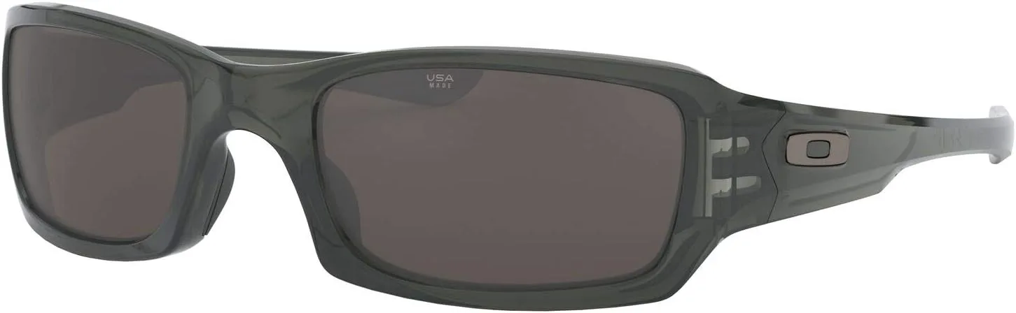 Oakley Mens OO9238 Fives Squared Rectangular Sunglasses